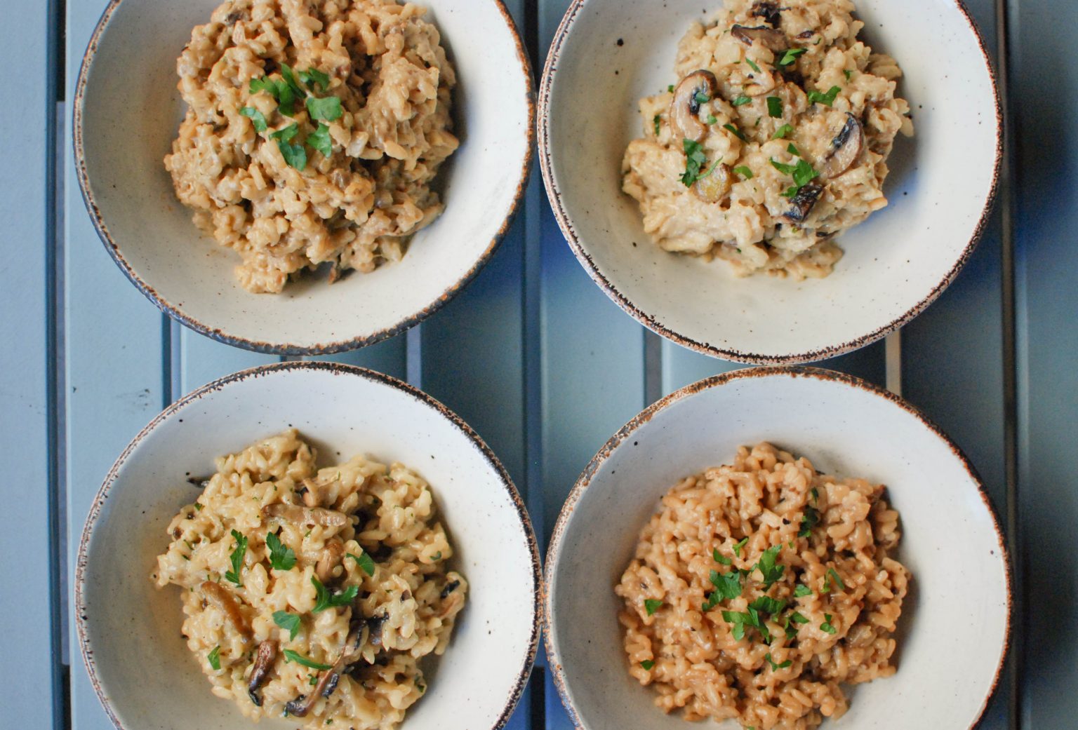 Cookoff Mushroom risotto Confessions of a Dietitian