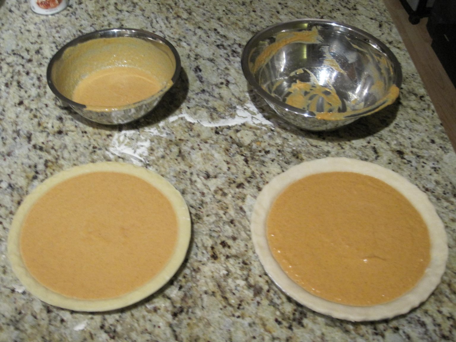 Food Lab Pumpkin pie (frozen pie crust vs. from scratch & canned