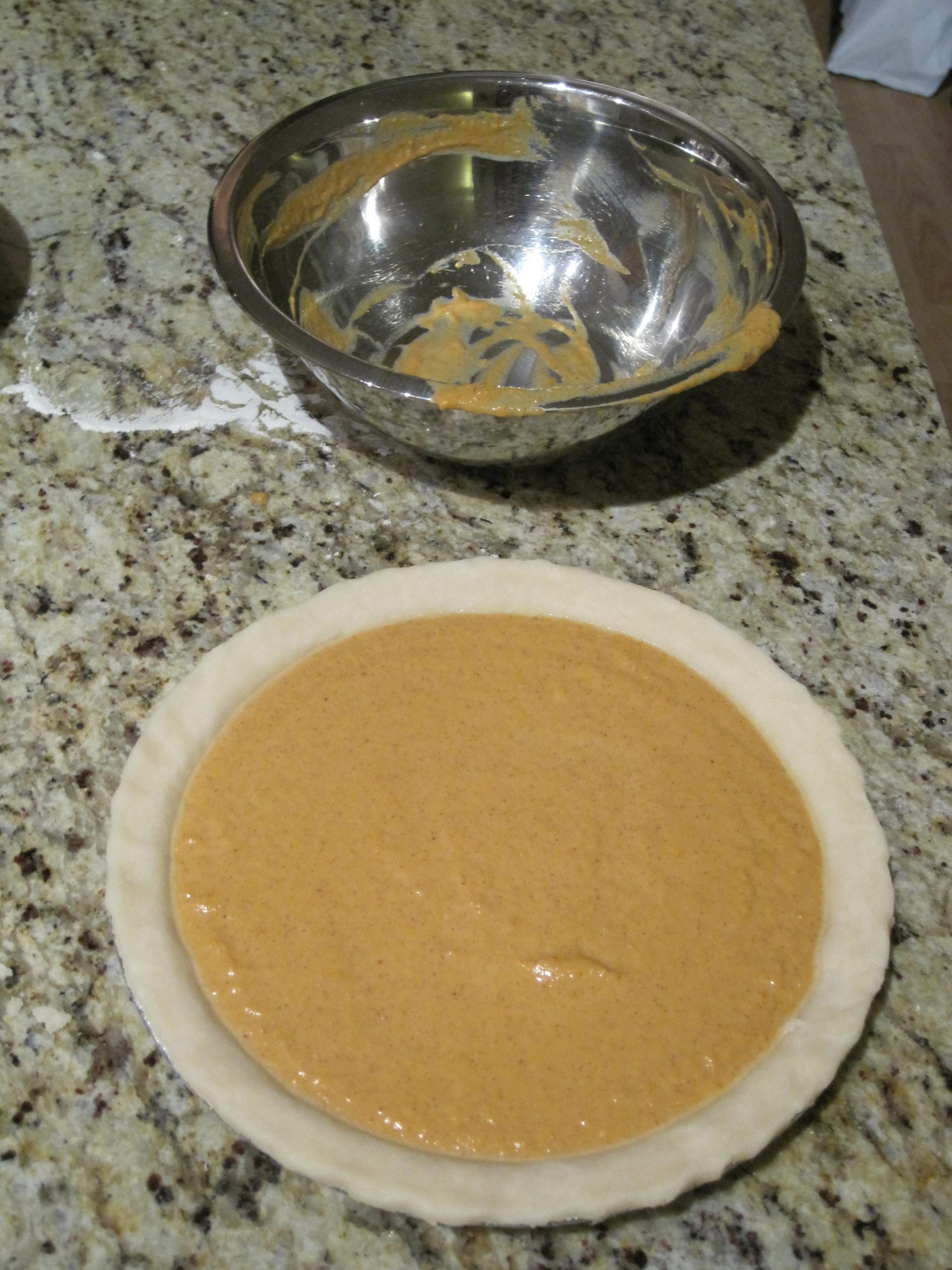 Food Lab Pumpkin pie (frozen pie crust vs. from scratch & canned