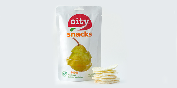 City Snacks - freeze dried pears